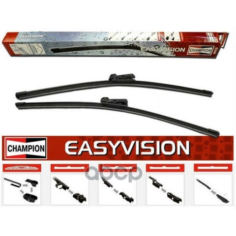 CHAMPION EU35 щетка со CHAMPION бескаркасная EASYVISION 1шт. CHAMPION EU35C01