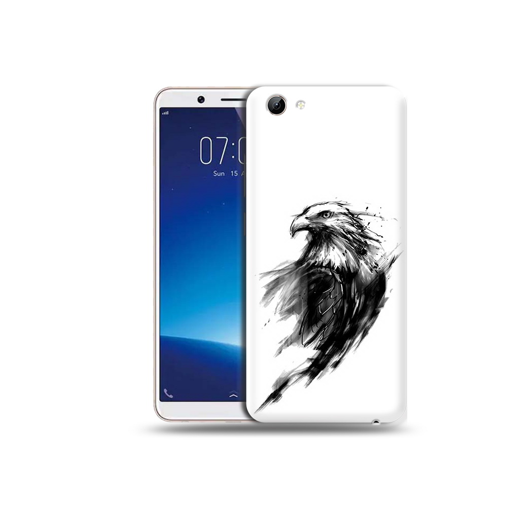 

Чехол MyPads Tocco для Vivo Y71 чб птица (PT111858.440.670), Прозрачный, Tocco