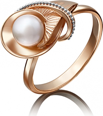 

Кольцо из золота р. , PLATINA jewelry 01-5134-00-301-1110-31, жемчуг культивированный, 01-5134-00-301-1110-31