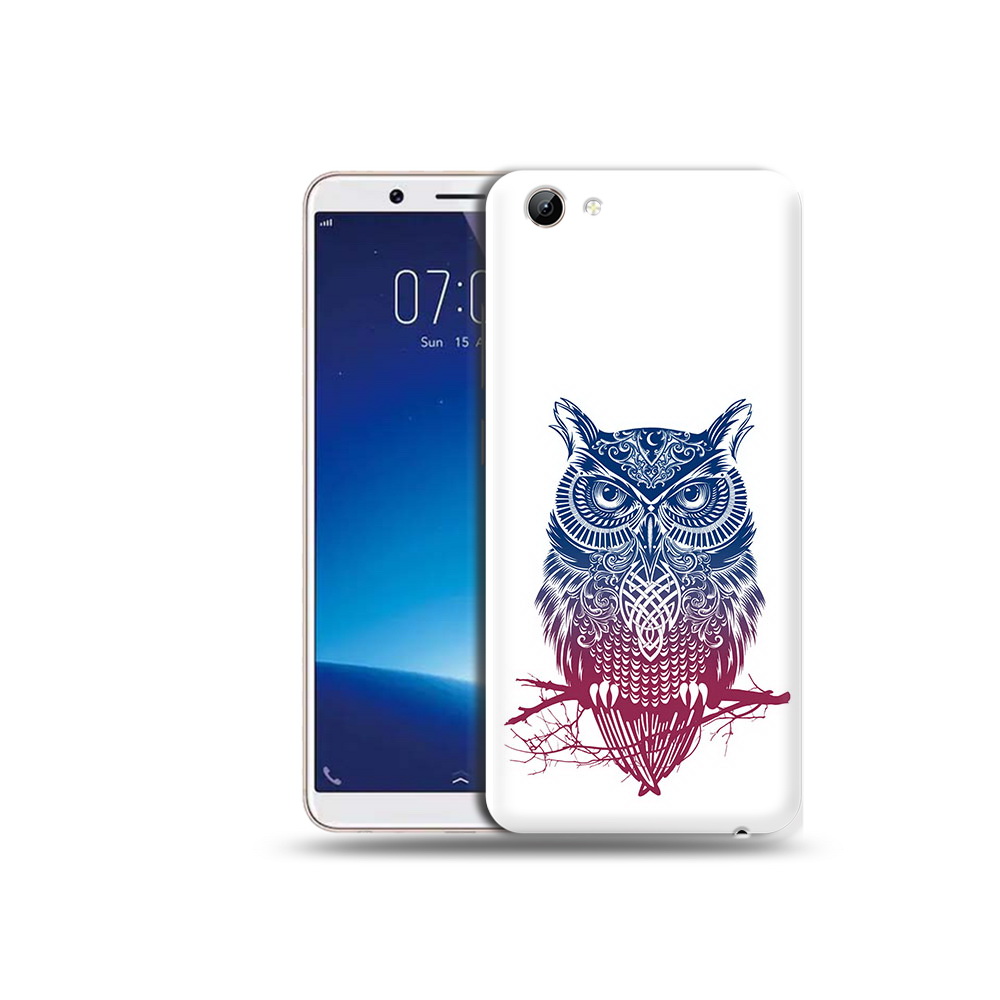 

Чехол MyPads Tocco для Vivo Y71 хиппи сова (PT111858.440.664), Прозрачный, Tocco
