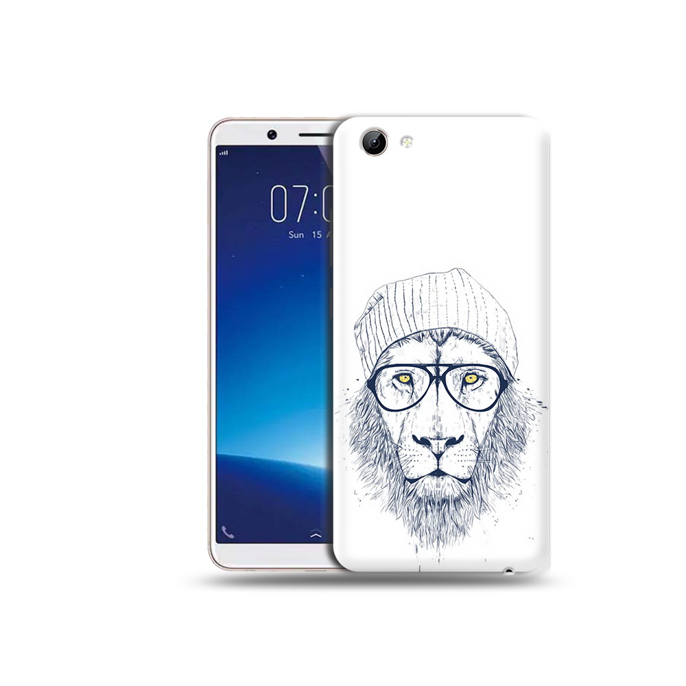 

Чехол MyPads Tocco для Vivo Y71 хиппи лев (PT111858.440.663), Прозрачный, Tocco