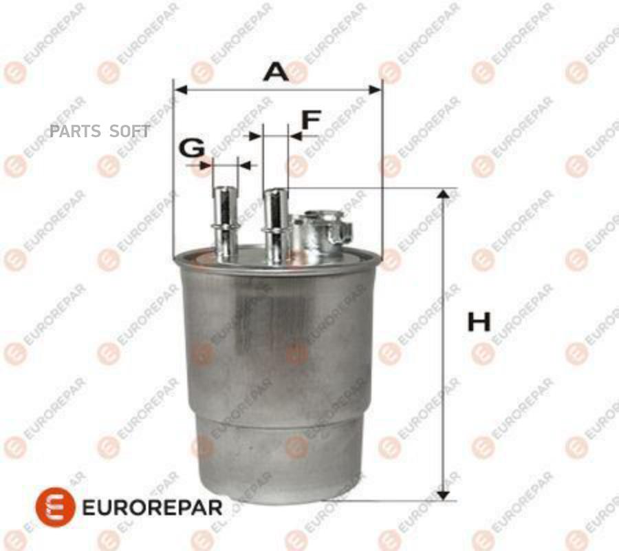 

Фильтр топливный EUROREPAR e148159