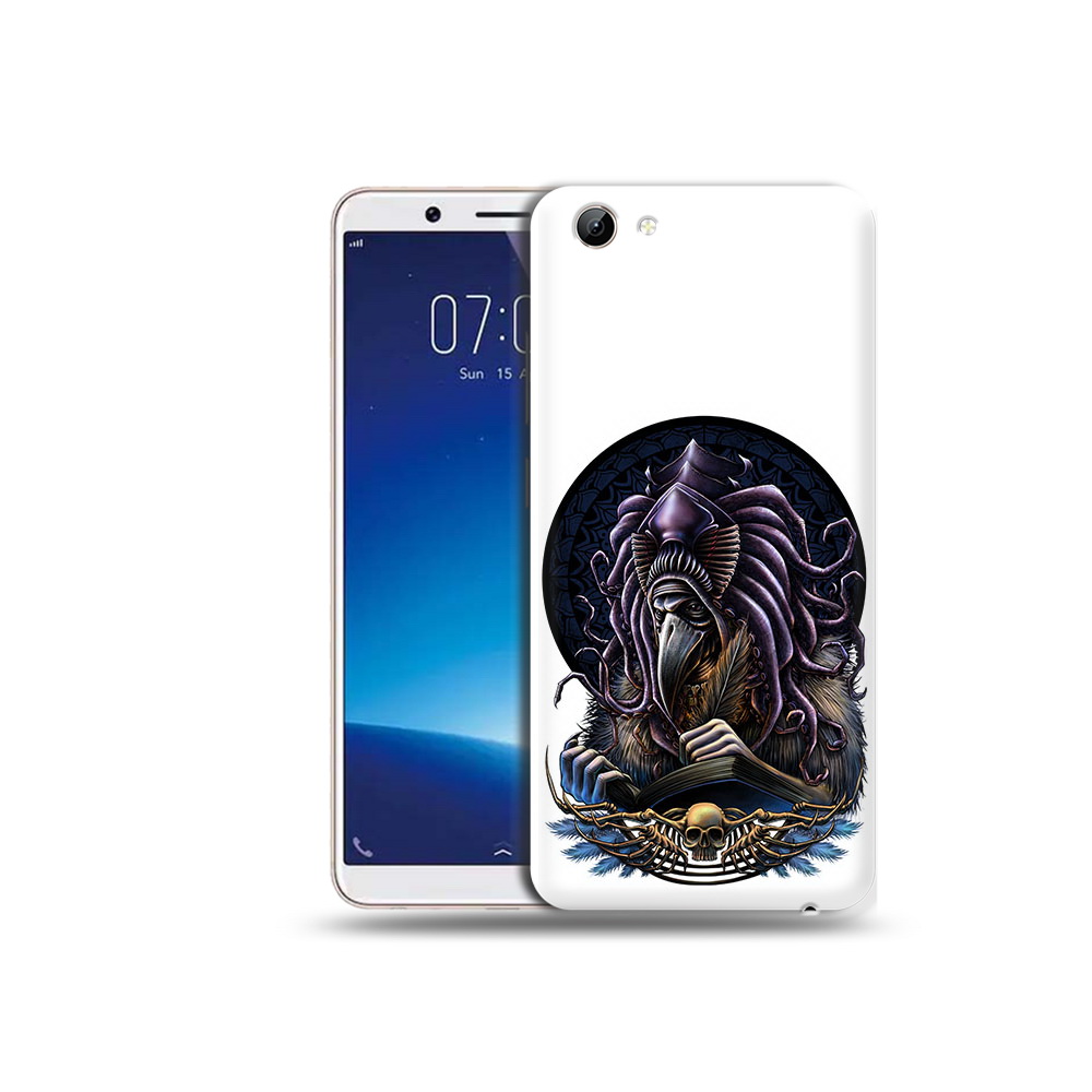 

Чехол MyPads Tocco для Vivo Y71 умный ворон (PT111858.440.650), Прозрачный, Tocco