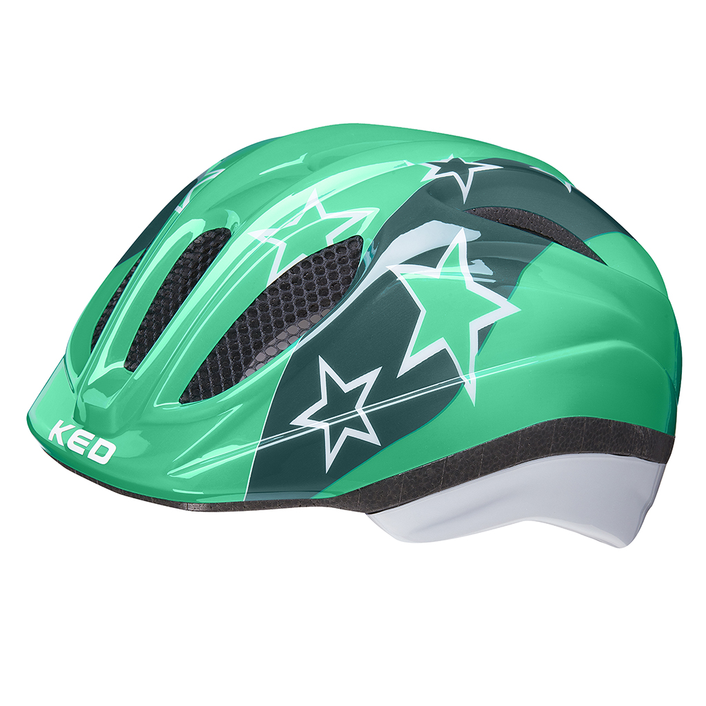 

Детский шлем KED Meggy Green Stars (2021) M, Детский шлем KED Meggy Green Stars 2021