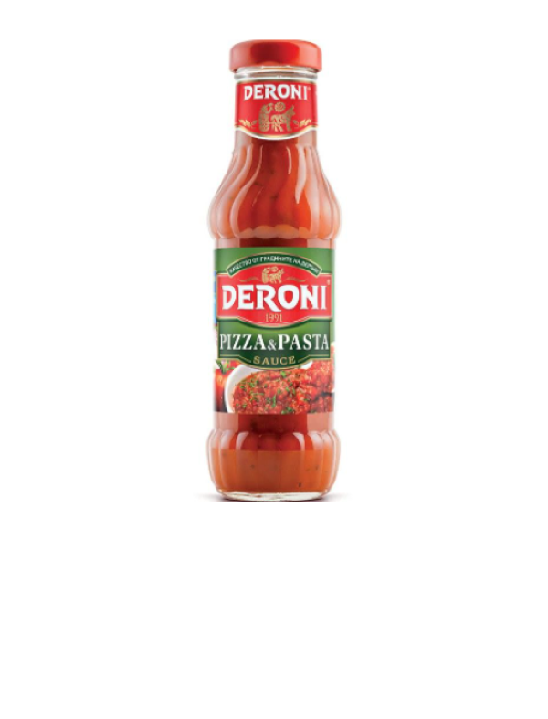 

Соус Deroni Томатный для пиццы и пасты 320 г
