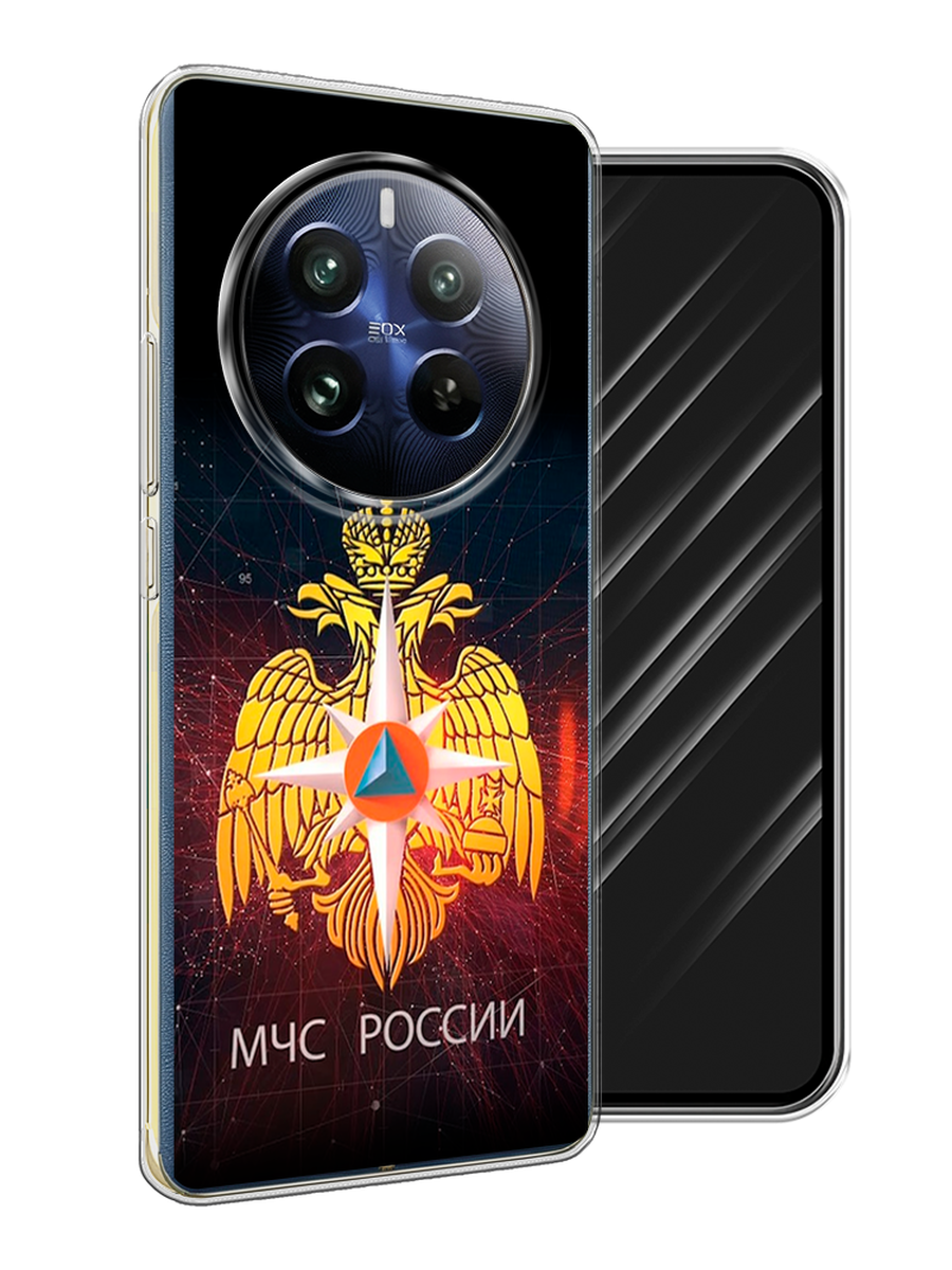 

Чехол Awog на Realme 12 Pro "МЧС России", Черный;желтый;красный, 2516150-1
