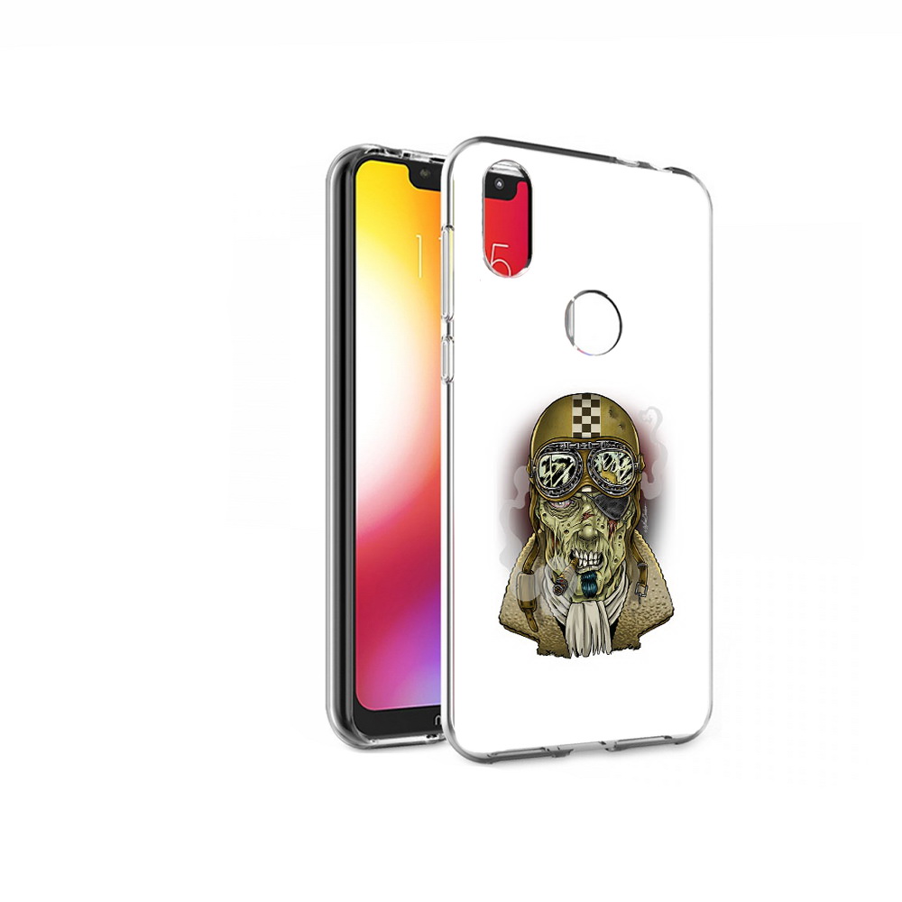 

Чехол MyPads Tocco для Motorola One военный зомби (PT126881.369.264), Прозрачный, Tocco