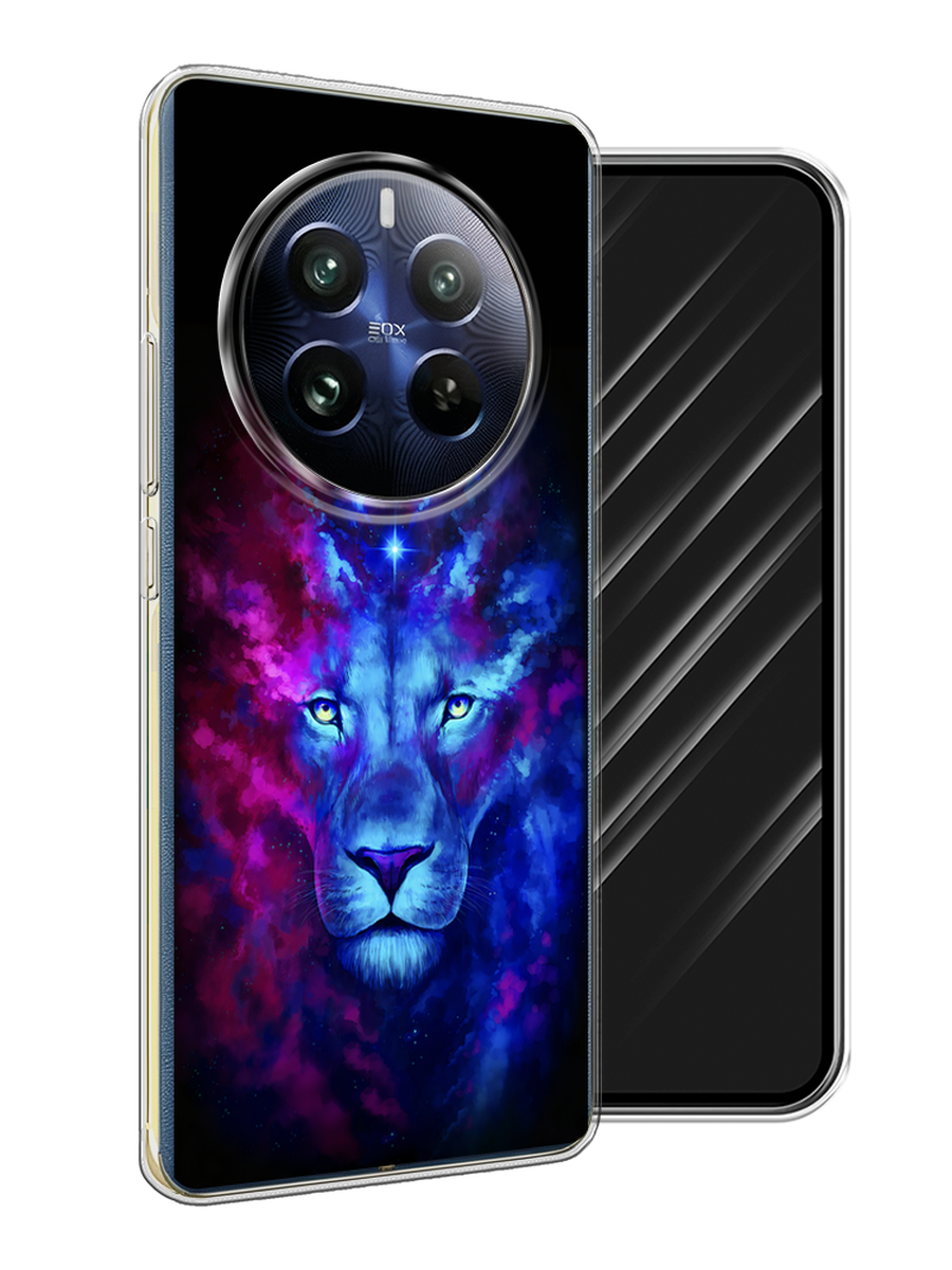 

Чехол Awog на Realme 12 Pro "Космический лев", Голубой, 2516150-1