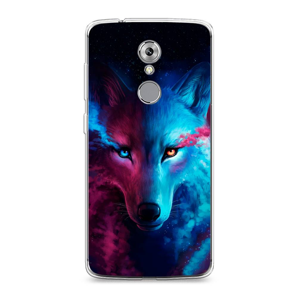 

Чехол Awog на ZTE Axon 7 / ЗТЕ Axon 7 "Волшебный волк", Разноцветный, 131450-1