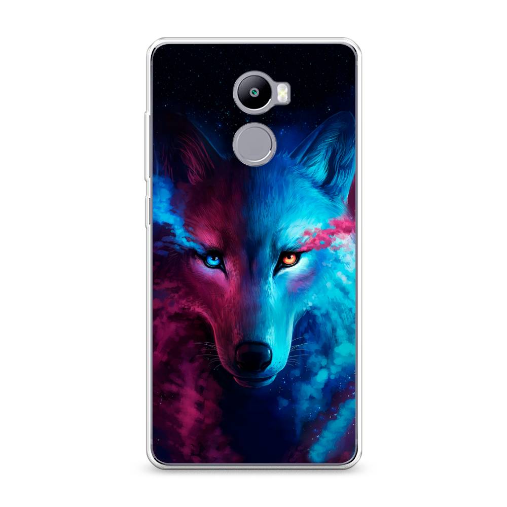 

Чехол Awog на Xiaomi Redmi 4 "Волшебный волк", Разноцветный, 31150-1