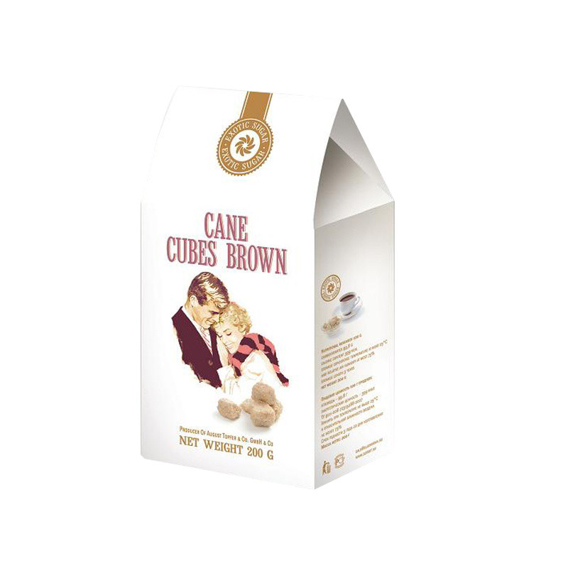 

Сахар Ramiro Cane Cubes Brown тростниковый нерафинированный кусковой 200 г