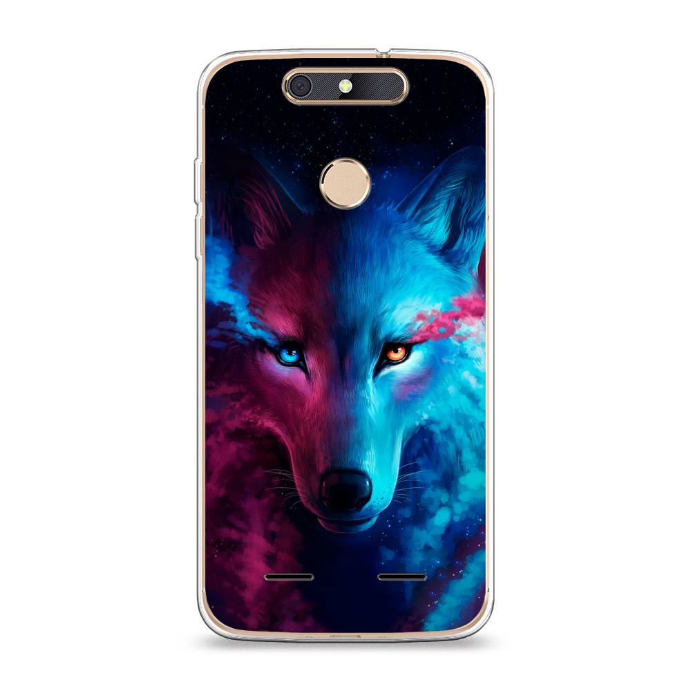 

Чехол Awog на ZTE Blade V8 mini / ЗТЕ Блэйд V8 mini "Волшебный волк", 131950-1