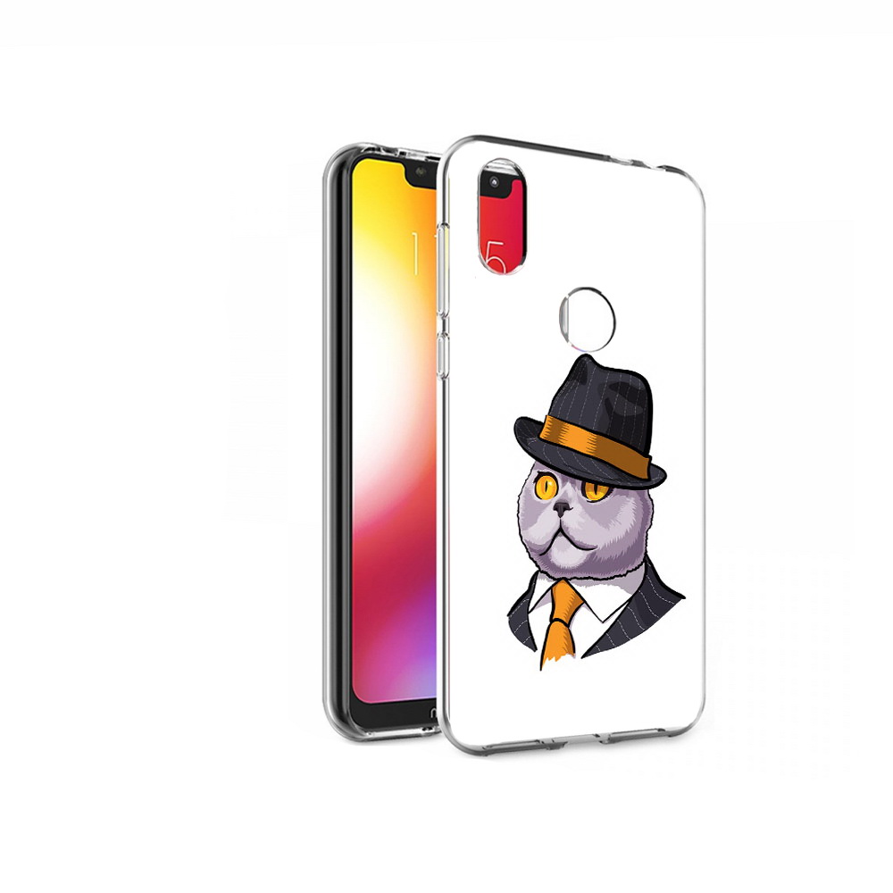 

Чехол MyPads Tocco для Motorola One британец (PT126881.369.247), Прозрачный, Tocco