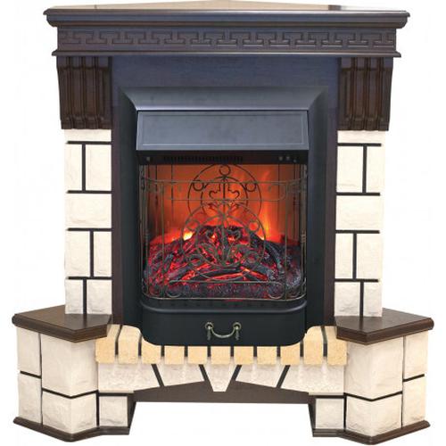 

Электрокамин Stone Corner AO с очагом Majestic Lux BL S, Stone Corner AO с очагом Majestic Lux BL S