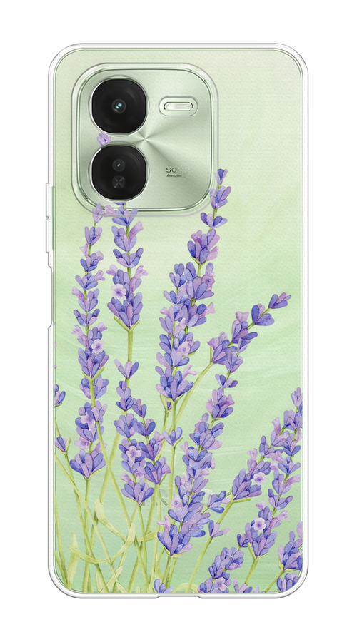

Чехол на Vivo iQOO Z9X "Лавандовые стебли", Фиолетовый;зеленый, 2612250-1