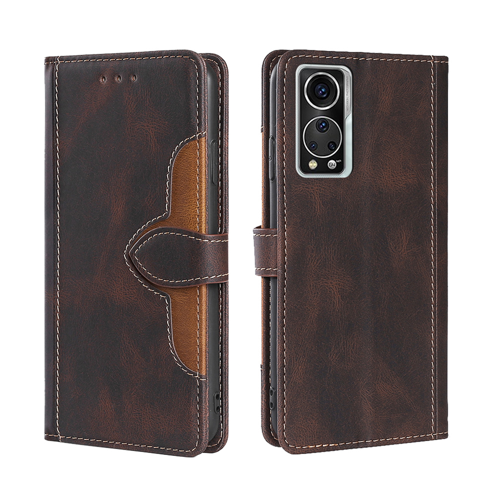

Чехол MyPads для ZTE Axon 30 5G коричневый (284217)