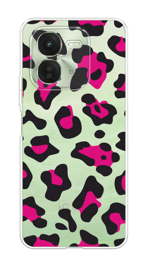 

Чехол на Vivo iQOO Z9X "Pink cow spots", Черный;розовый, 2612250-1