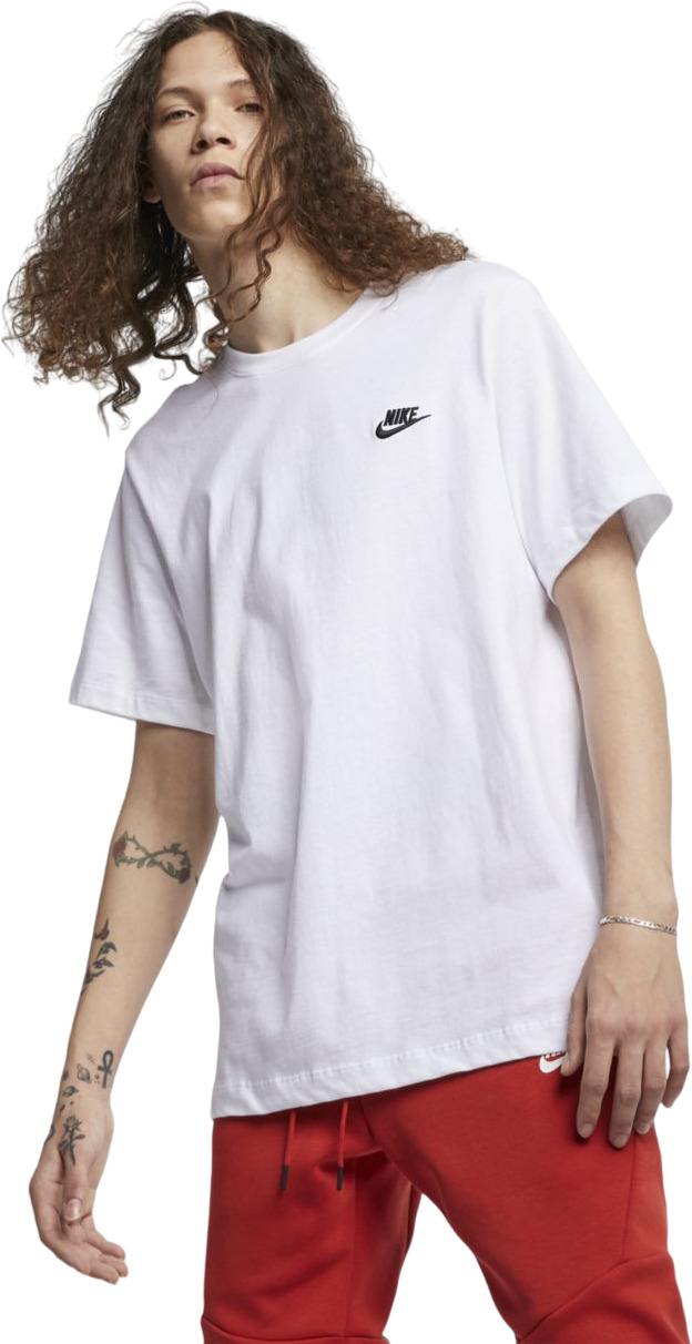 

Футболка мужская Nike M Sportswear Club T-Shirt белая 3XL, Белый, M Sportswear Club T-Shirt