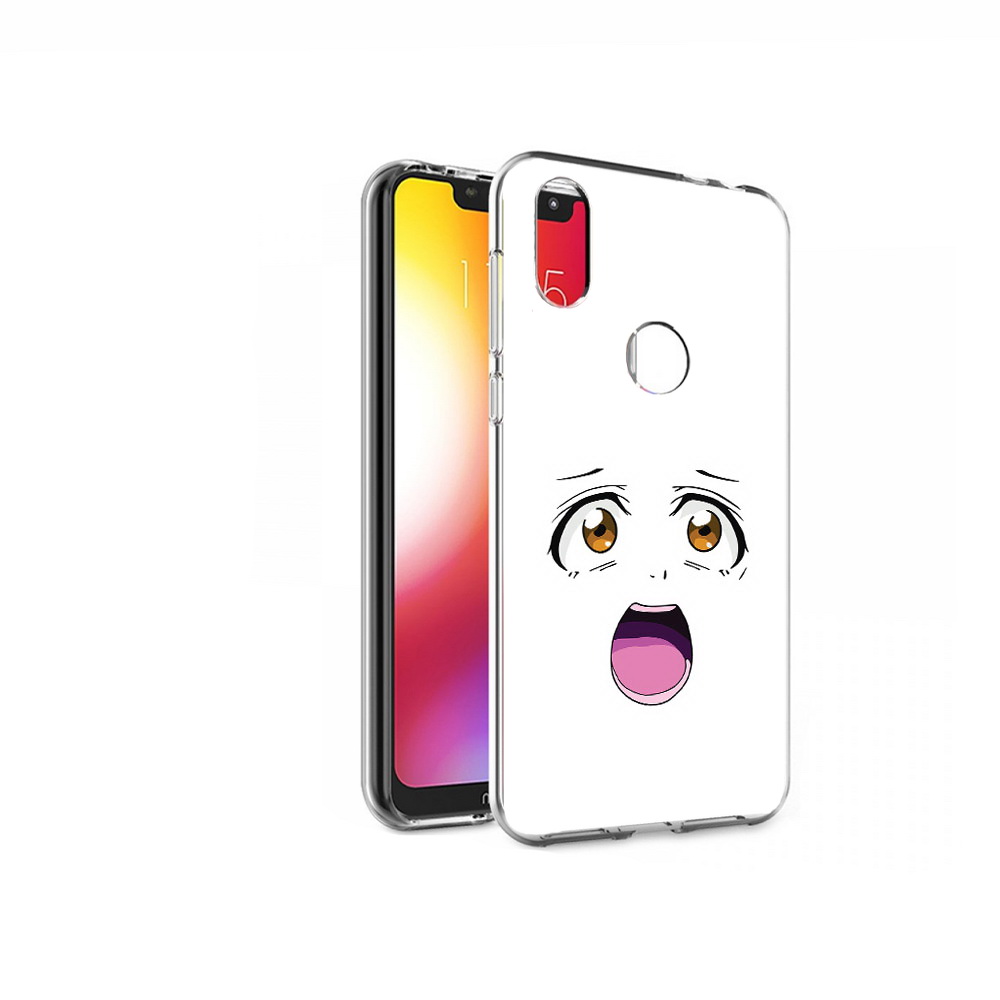 

Чехол MyPads Tocco для Motorola One аниме лицао (PT126881.369.223), Прозрачный, Tocco