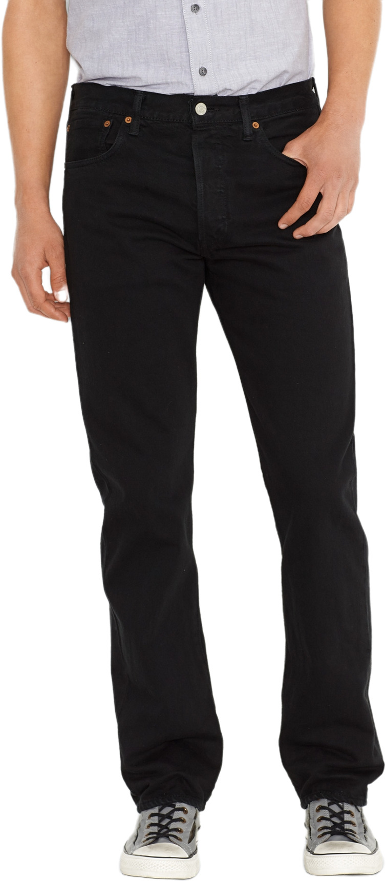 

Джинсы мужские Levi's 00501-0165 черные 29/34, Черный, 00501-0165