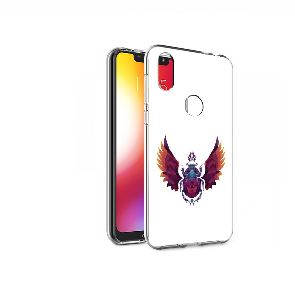 

Чехол MyPads Tocco для Motorola One алмазный скоробей (PT126881.369.219), Прозрачный, Tocco