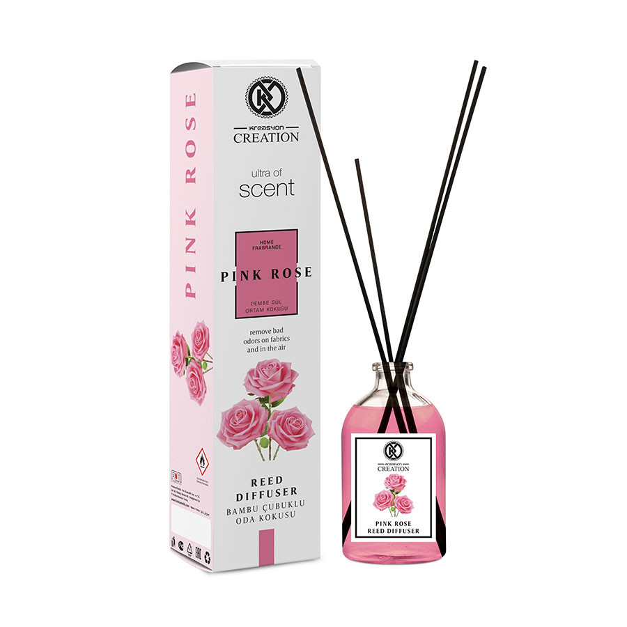 

Аромадиффузор Kreasyon Reed Diffuser Pink Rose 115 мл