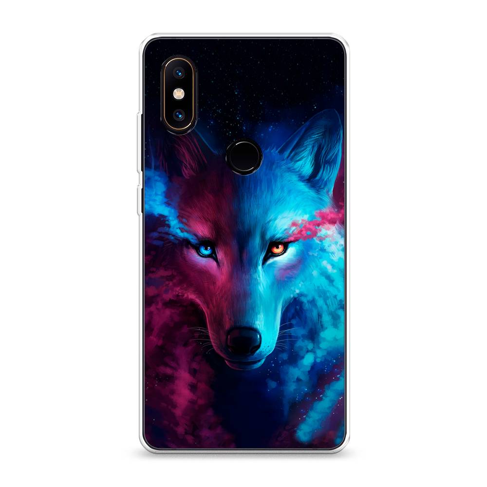 

Чехол Awog на Xiaomi Mi Mix 2S "Волшебный волк", Разноцветный, 33450-1