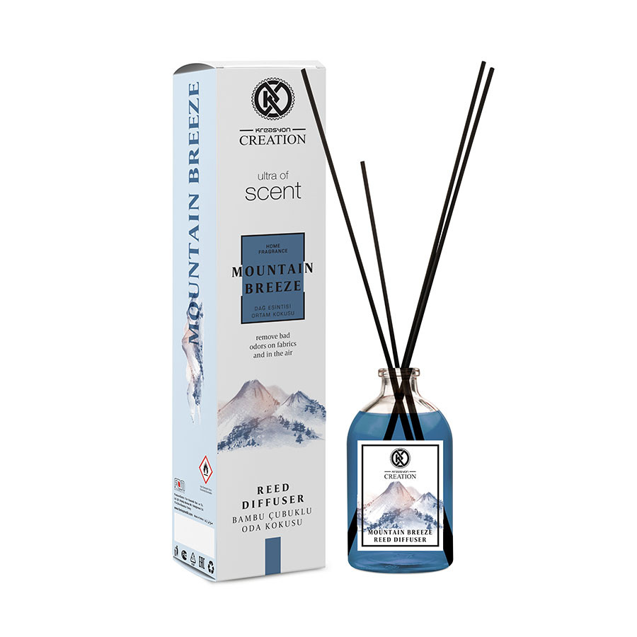 

Аромадиффузор Kreasyon Reed Diffuser Mountain Breeze 115 мл