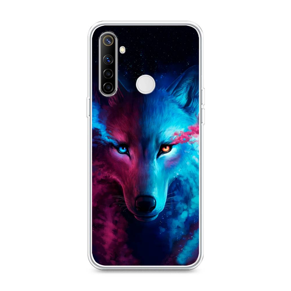 

Чехол Awog на Realme 6i "Волшебный волк", Разноцветный, 252950-1