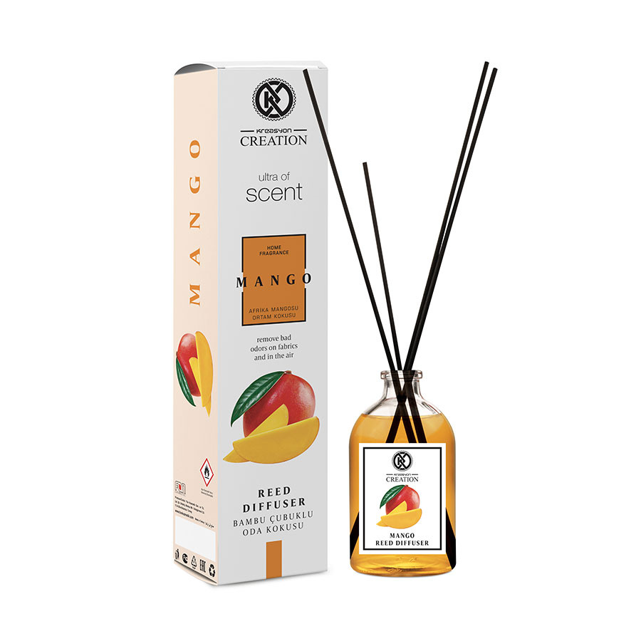 

Аромадиффузор Kreasyon Reed Diffuser Mango 115 мл