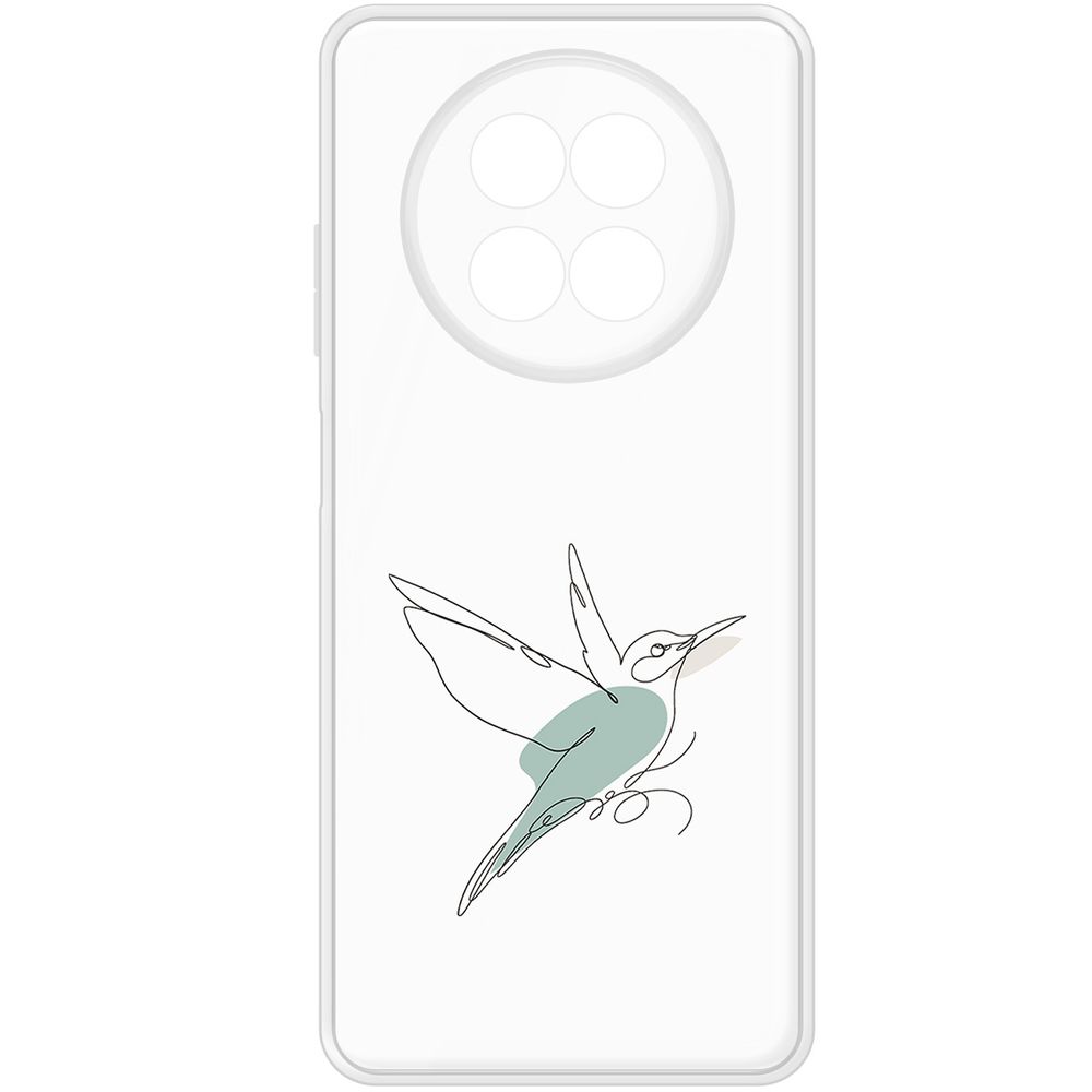

Чехол-накладка Krutoff Clear Case Легкость для Realme 13 5G, Прозрачный