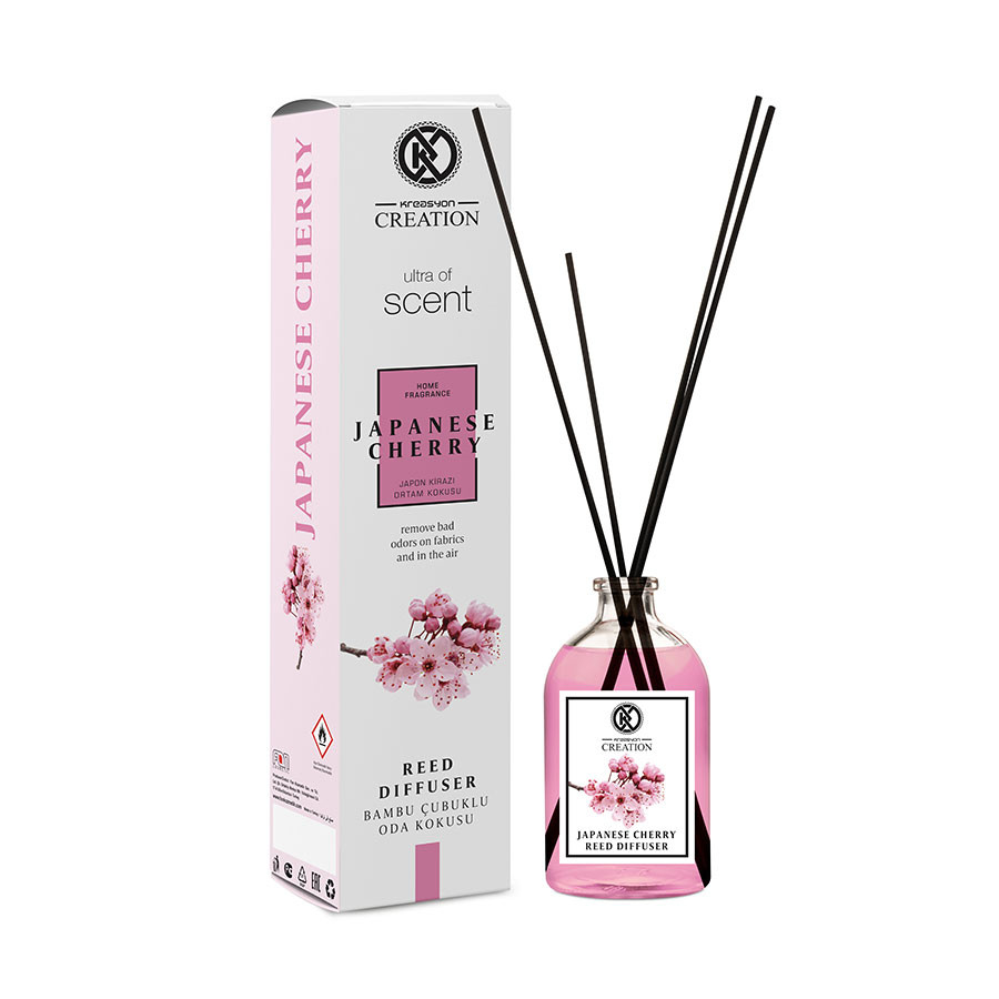 

Аромадиффузор Kreasyon Reed Diffuser Japanese Cherry 115 мл