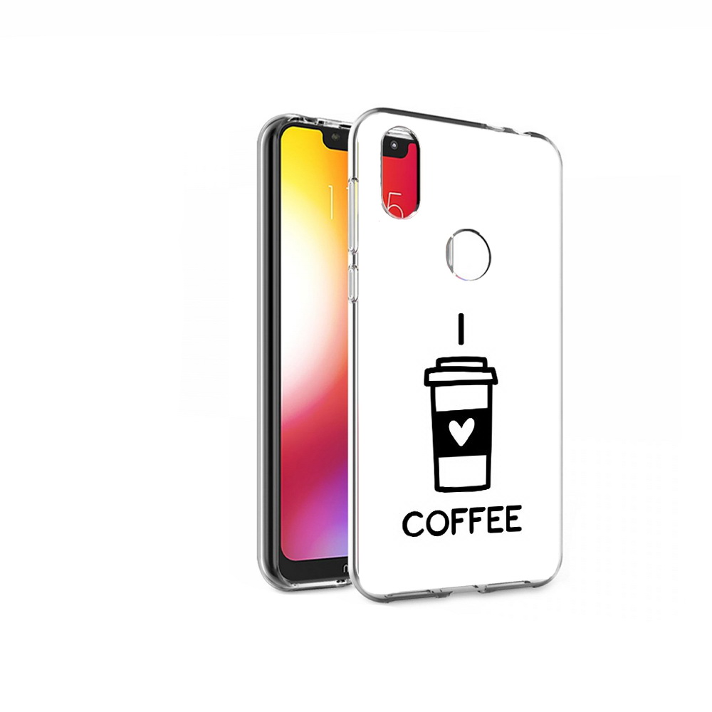 Чехол MyPads Tocco для Motorola One Я люблю кофе (PT126881.369.206)