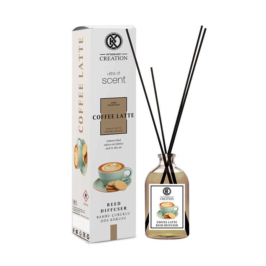 

Аромадиффузор Kreasyon Reed Diffuser Coffee Latte 115 мл