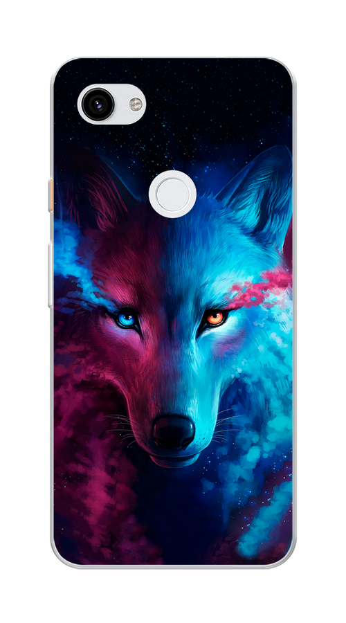 

Чехол Awog на Google Pixel 3A XL "Волшебный волк", Разноцветный, 270450-1