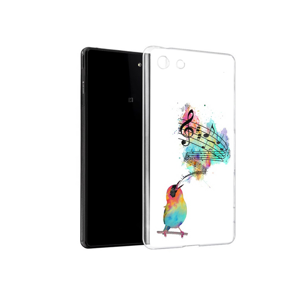 

Чехол MyPads Tocco для Sony Xperia M5 певчая птичка (PT16167.241.536), Прозрачный, Tocco