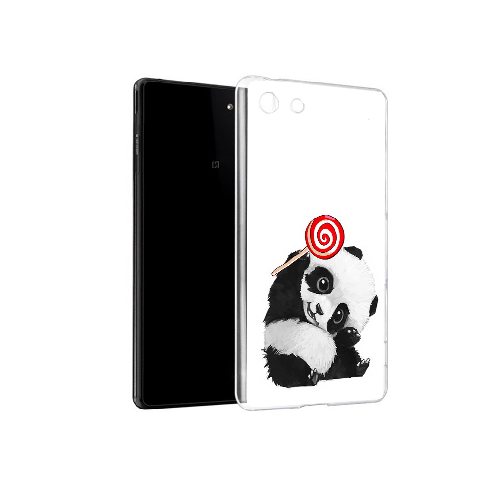 

Чехол MyPads Tocco для Sony Xperia M5 панда с леденцом (PT16167.241.534), Прозрачный, Tocco