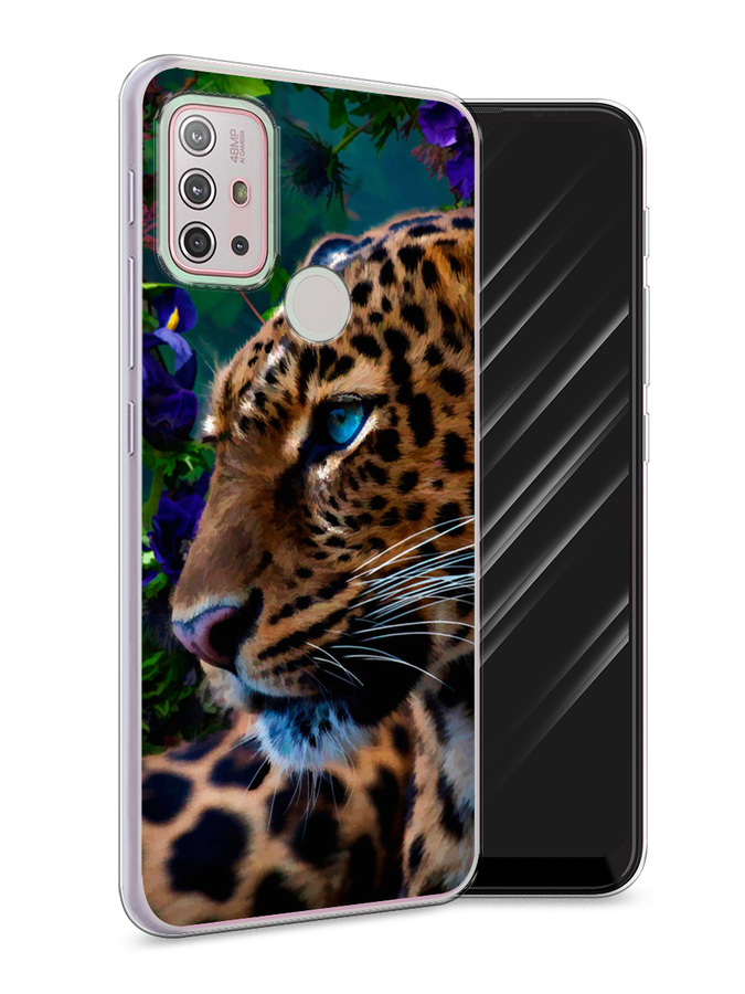 

Чехол Awog на Lenovo K13 Note/Motorola Moto G10/G20/G30 "Хищный взгляд", Разноцветный, 242150-1