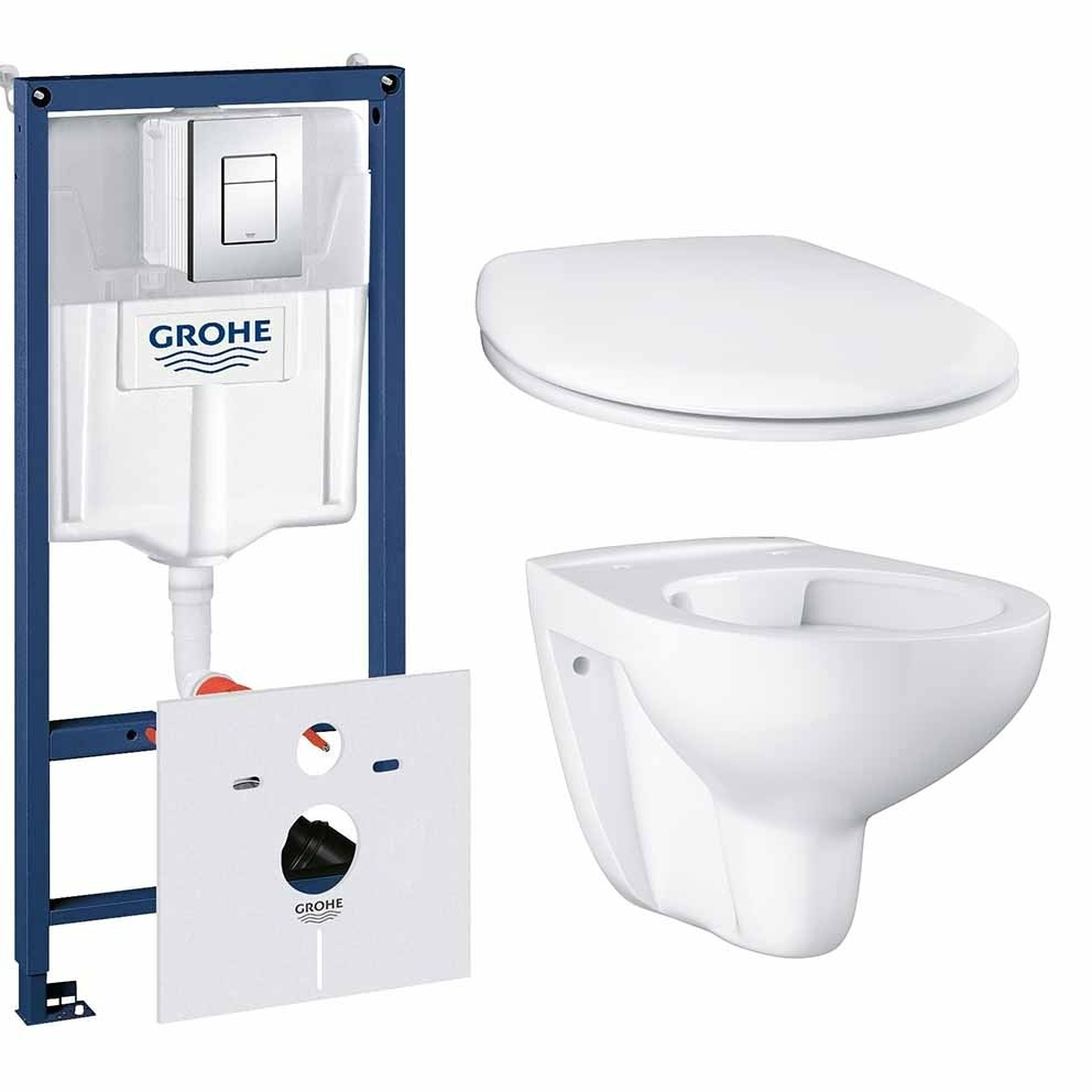 

Готовый набор для туалета GROHE Bau Ceramic (NW0007)