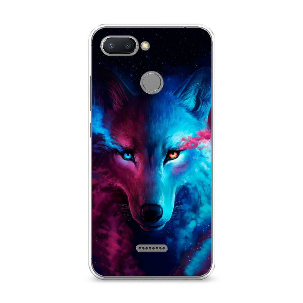 

Чехол Awog на Xiaomi Redmi 6 "Волшебный волк", Разноцветный, 33850-1