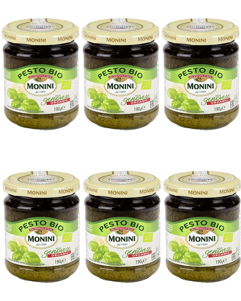 

Соус песто Monini БИО Без Чеснока 190 гр. - 6 шт.