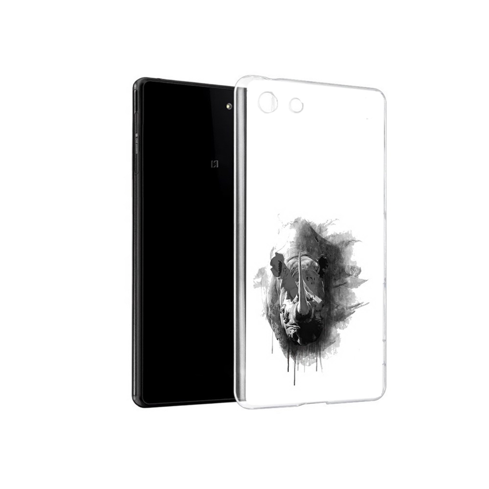 

Чехол MyPads Tocco для Sony Xperia M5 носорог (PT16167.241.523), Прозрачный, Tocco