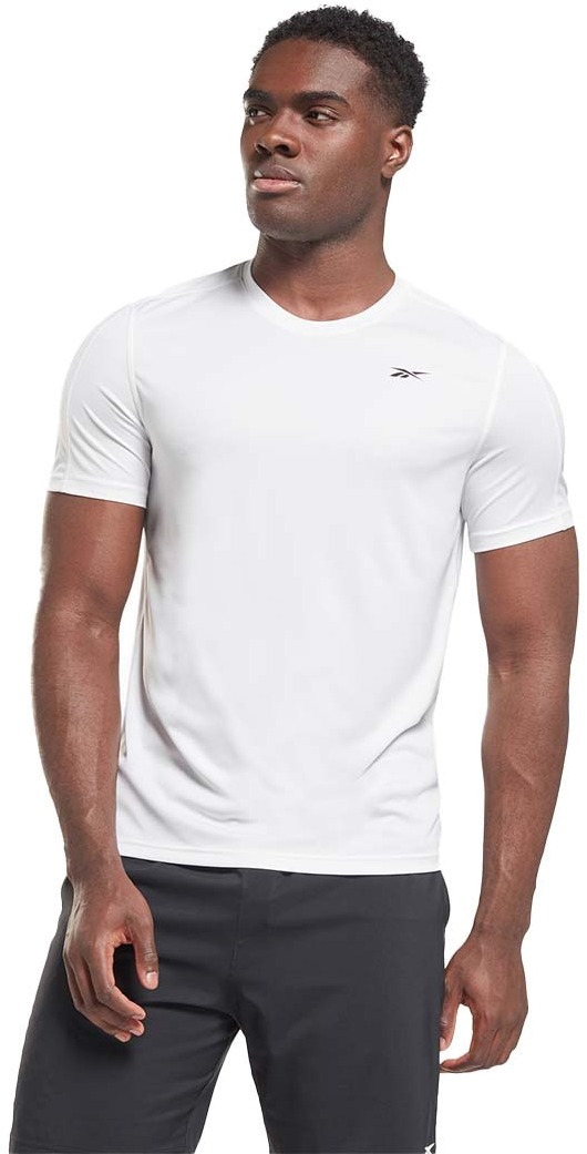 

Футболка мужская Reebok SS TECH TEE белая XS, Белый, SS TECH TEE