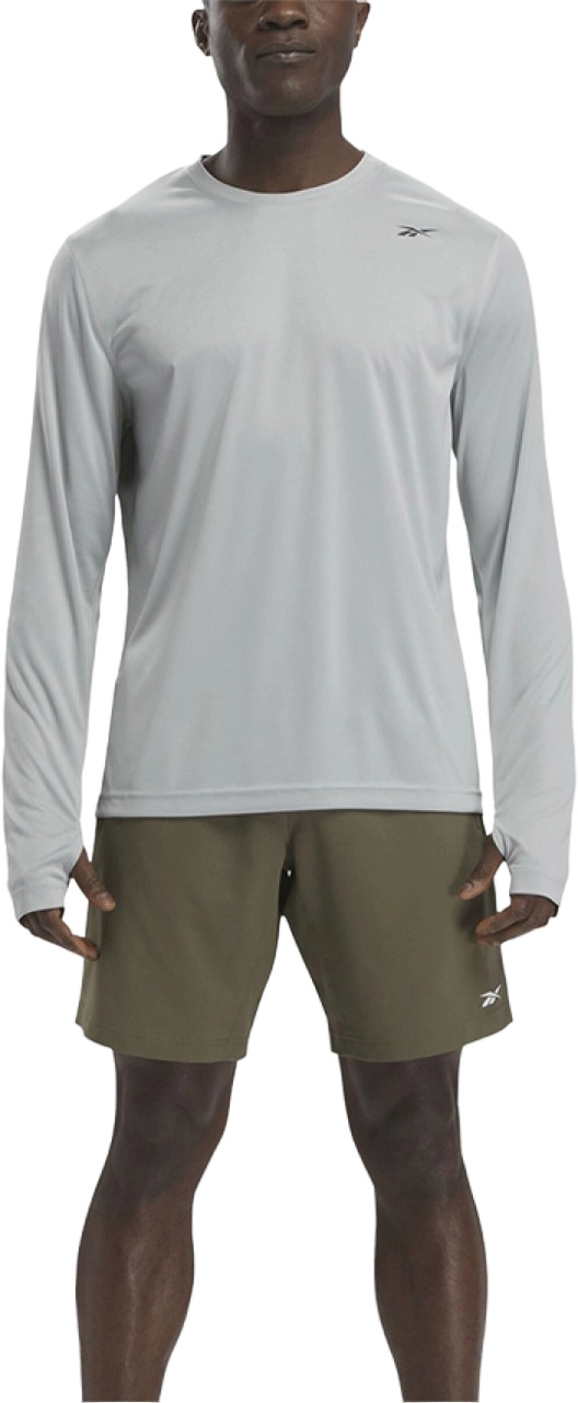 

Лонгслив мужской Reebok TRAIN LS TECH TEE серый M, TRAIN LS TECH TEE