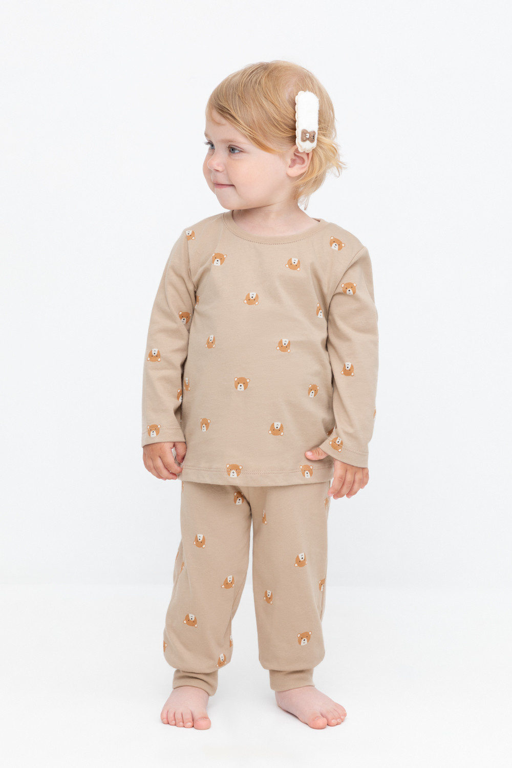 

Пижама детская CROCKID К 1512, бежевый, 104, 1 шт., К 1512