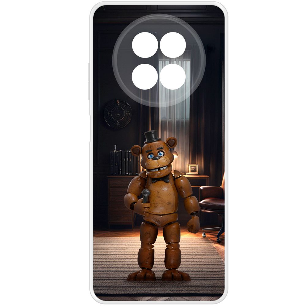 

Чехол-накладка Krutoff Clear Case ФНАФ - Медведь Фредди для Realme 13 5G, Прозрачный