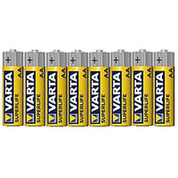 

Батарейка VARTA SUPERLIFE, 1.5 В, AA (R6) 8 штук в SR, Varta-4