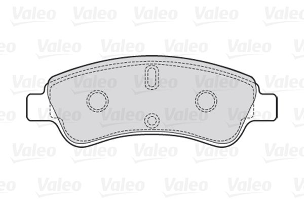 

Комплект тормозных колодок Valeo 301464