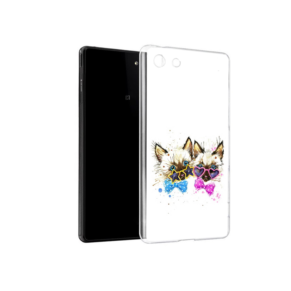 

Чехол MyPads Tocco для Sony Xperia M5 милые котята (PT16167.241.474), Прозрачный, Tocco