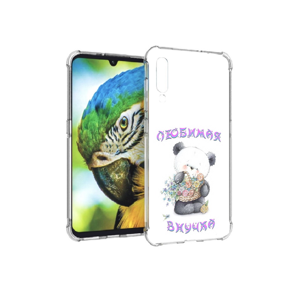 

Чехол MyPads Tocco для Xiaomi Mi 9 Любимая внучка (PT126035.255.110), Прозрачный, Tocco